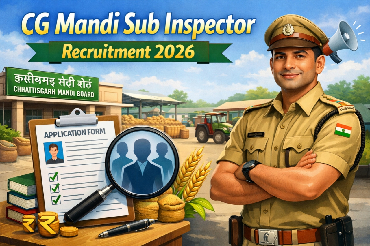 CG Mandi Sub Inspector Recruitment 2026