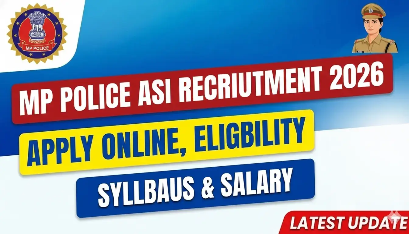 Mp Police ASI Recruitment